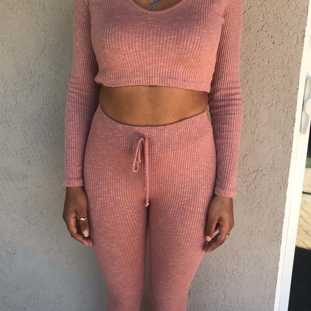Fashion Nova pink set size small